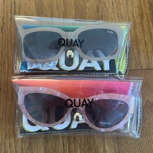 (2) QUAY SUNGLASSES